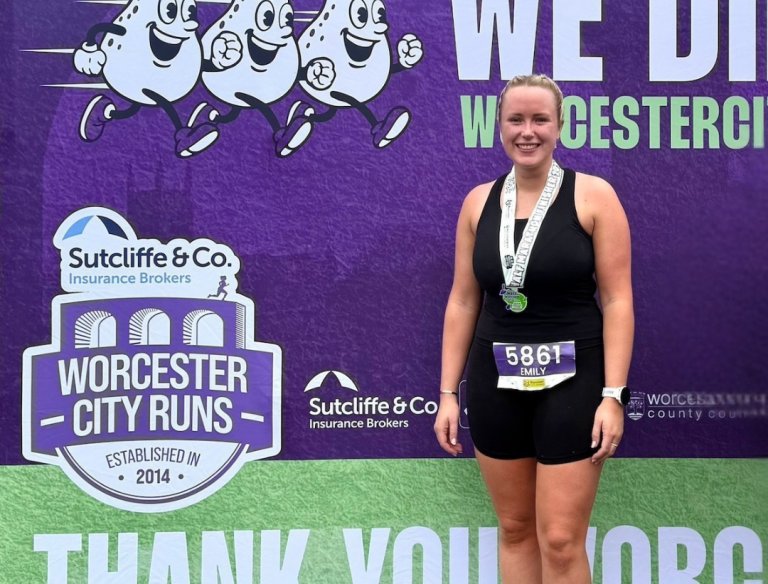 Emily Newman Goes the Distance for Meningitis Now